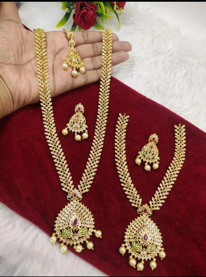 Gold polish semi bridal set